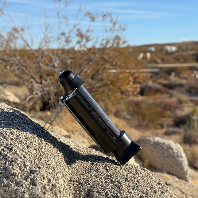 Sun Kettle Solar Water Heater Portable Thermos Boils Water Using The Sun, For Camping, Hunting, Backpacking & Survival