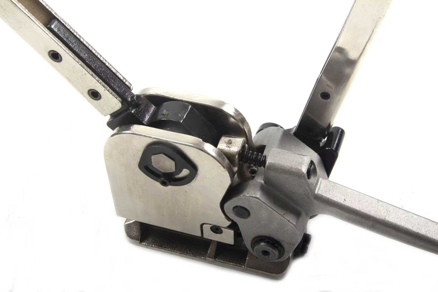 Heavy Duty Steel Strapping Tool – Manual Tensioner for 1/2" to 3/4" Steel Straps, Industrial Banding Tensioning Packer, Metal Strapping Tightening Tool for Pallet, Warehouse & Shipping