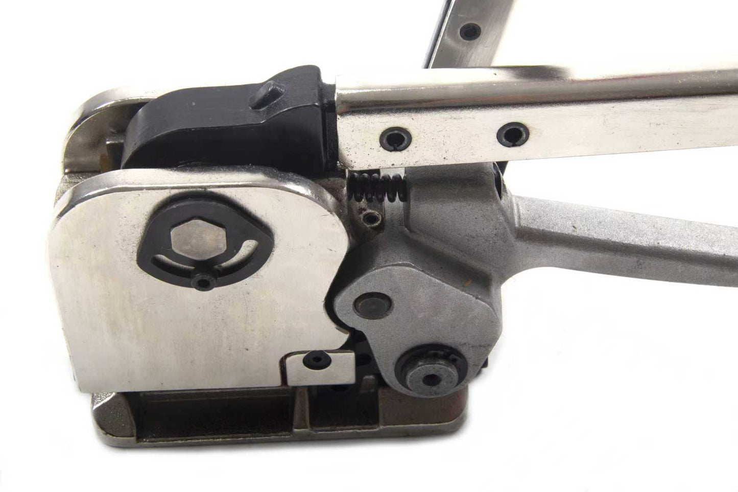 Heavy Duty Steel Strapping Tool – Manual Tensioner for 1/2" to 3/4" Steel Straps, Industrial Banding Tensioning Packer, Metal Strapping Tightening Tool for Pallet, Warehouse & Shipping