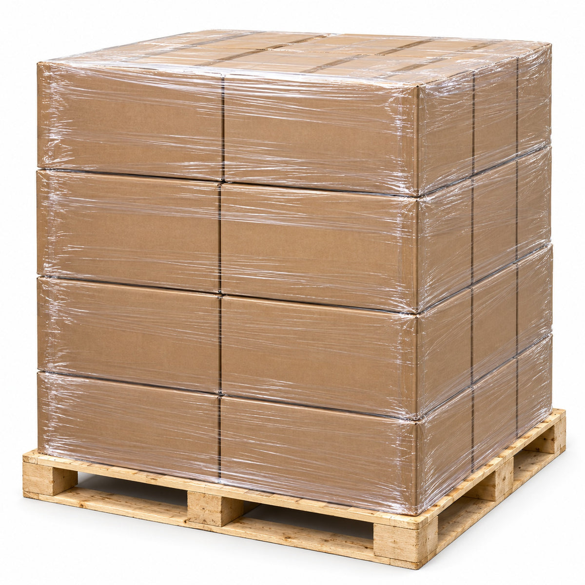 Rockcub stretch film full pallet, 24 cases