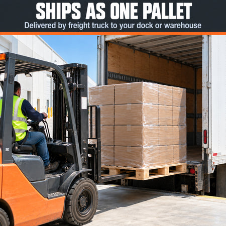 Ships as one pallet by freight truck
