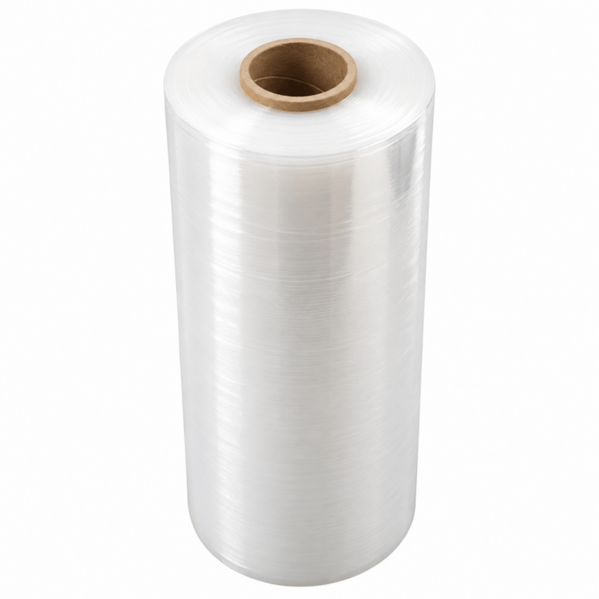 Rockcub machine stretch film, 20 inch by 5,000 ft clear roll on a 3 inch paper core